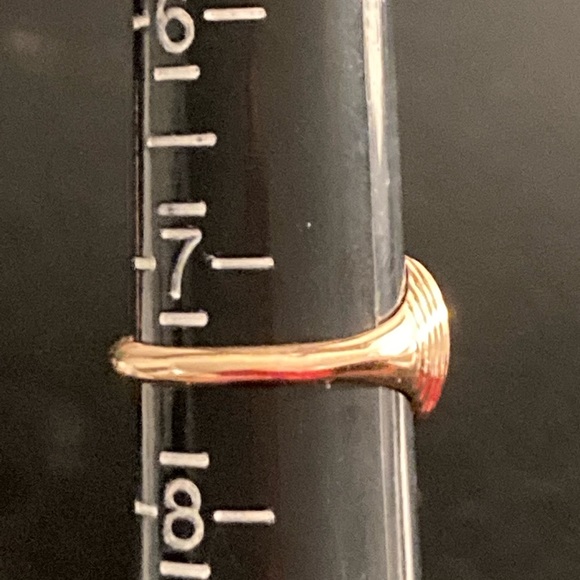 Ultra Rare 14k ROSE Gold Retrouvai Tiered Signet Ring! Flying pig, Sz 7.5, $1370 - Picture 6 of 10